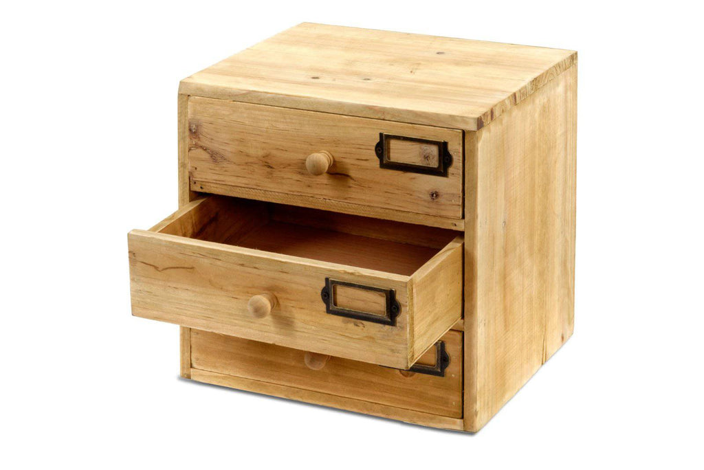 Storage Drawers (3 drawers) 28 x 23 x 28 cm - Price Crash Furniture