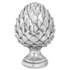 Tall Large Silver Pinecone Finial - Price Crash Furniture