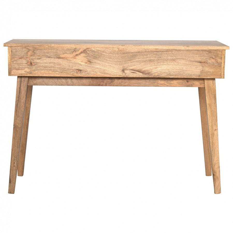 1 Drawer Writing Desk With Flute Legs - Price Crash Furniture