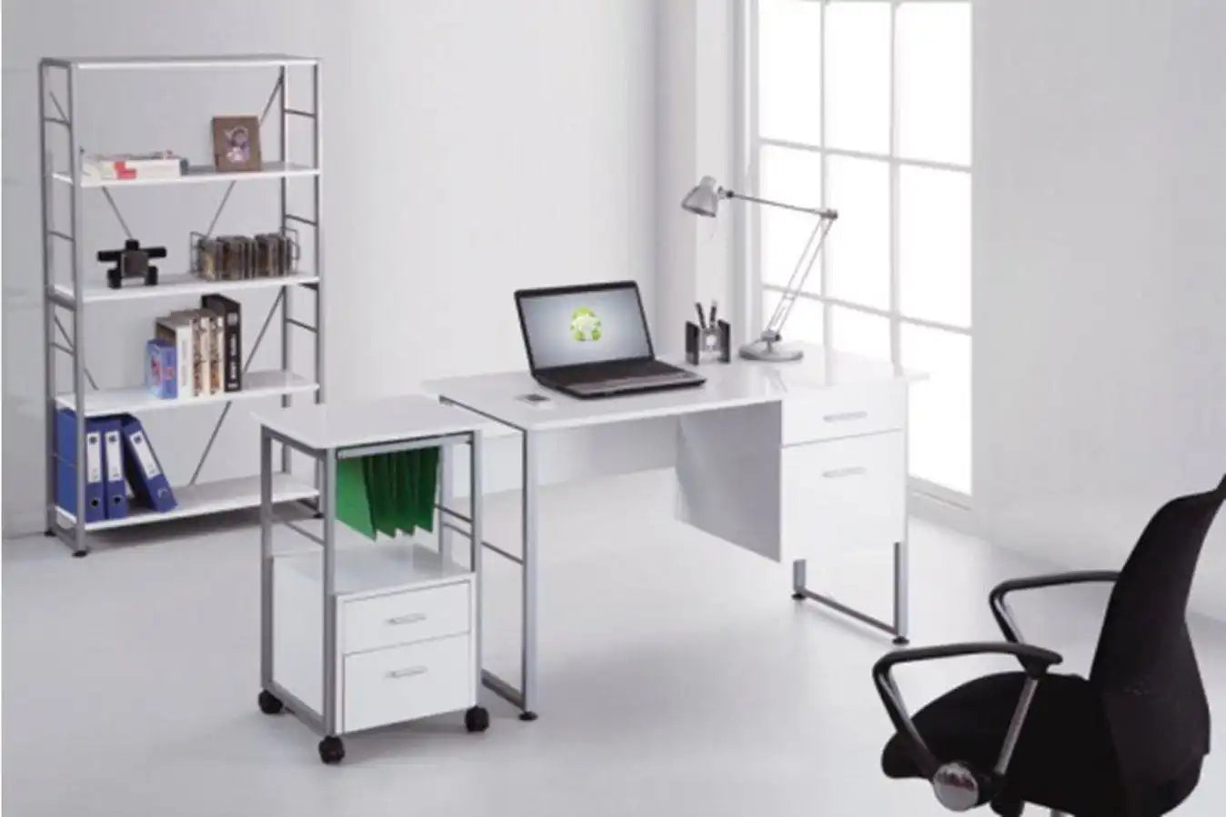 Alphason Cabrini Office Bookcase - Price Crash Furniture