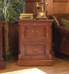 Baumhaus La Roque Two Drawer Filing Cabinet - IMR07A - Price Crash Furniture