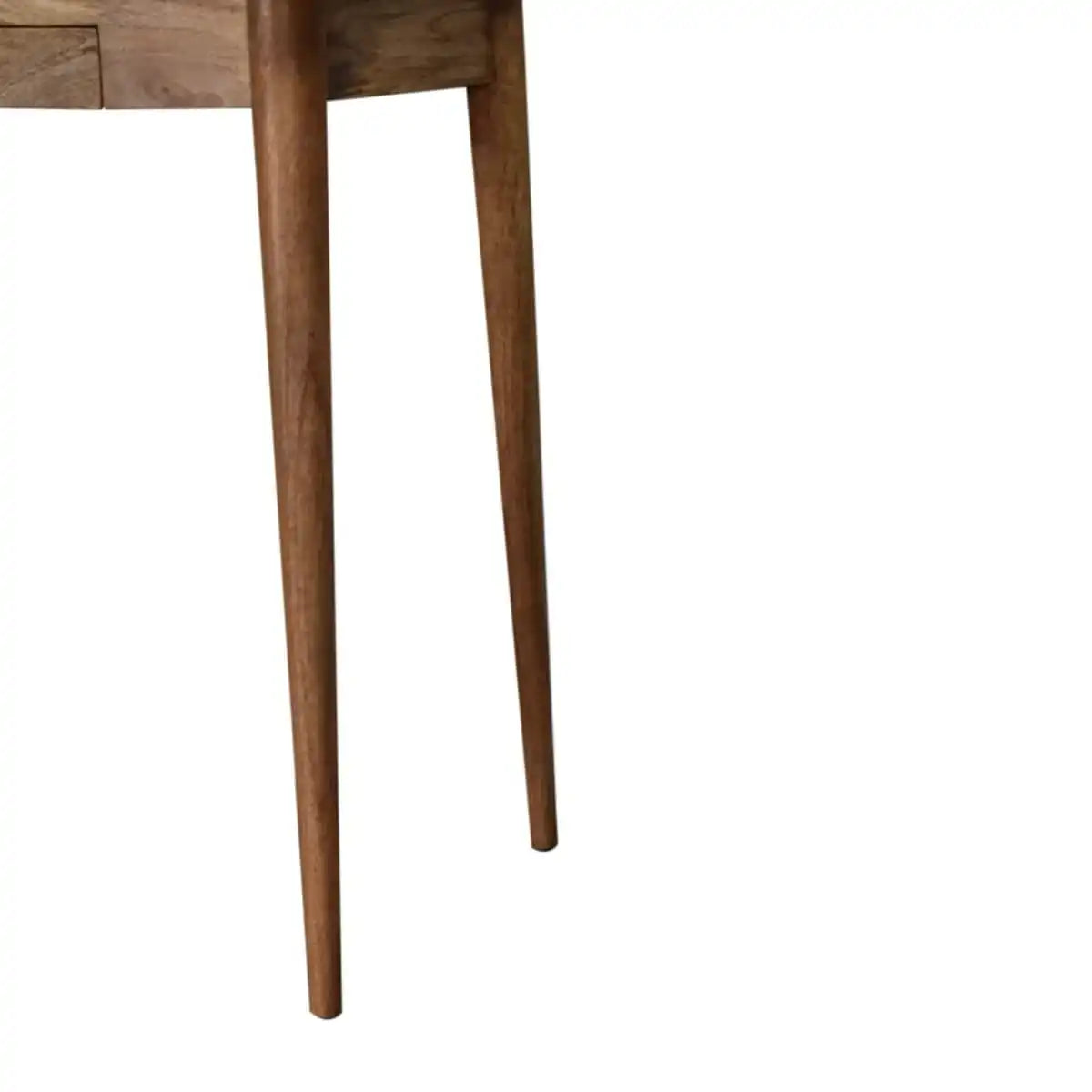 Nordic Style Writing Desk with 2 Drawers and Cable access - Price Crash Furniture