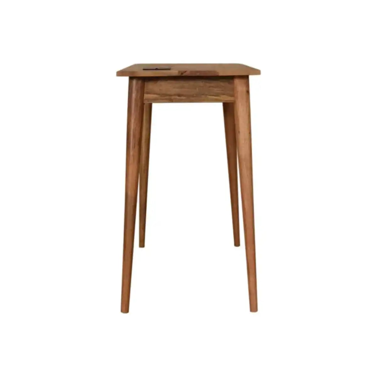 Nordic Style Writing Desk with 2 Drawers and Cable access - Price Crash Furniture