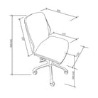 PC211 Universal Office Desk Chair in Grey by Jual - Price Crash Furniture
