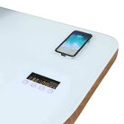 PC711 San Francisco Smart Speaker Bluetooth USB Desk in Oak by Jual - Price Crash Furniture