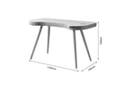 PC711 San Francisco Smart Speaker Bluetooth USB Desk in Oak by Jual - Price Crash Furniture
