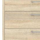 Prima Bookcase 2 Shelves, 2 Drawers + 2 File Drawers in Oak - Price Crash Furniture