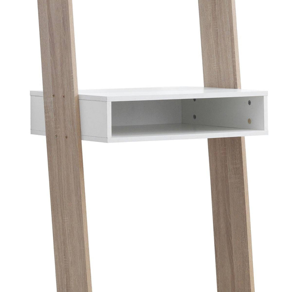 Pulford Ladder Desk in White by TAD - Price Crash Furniture