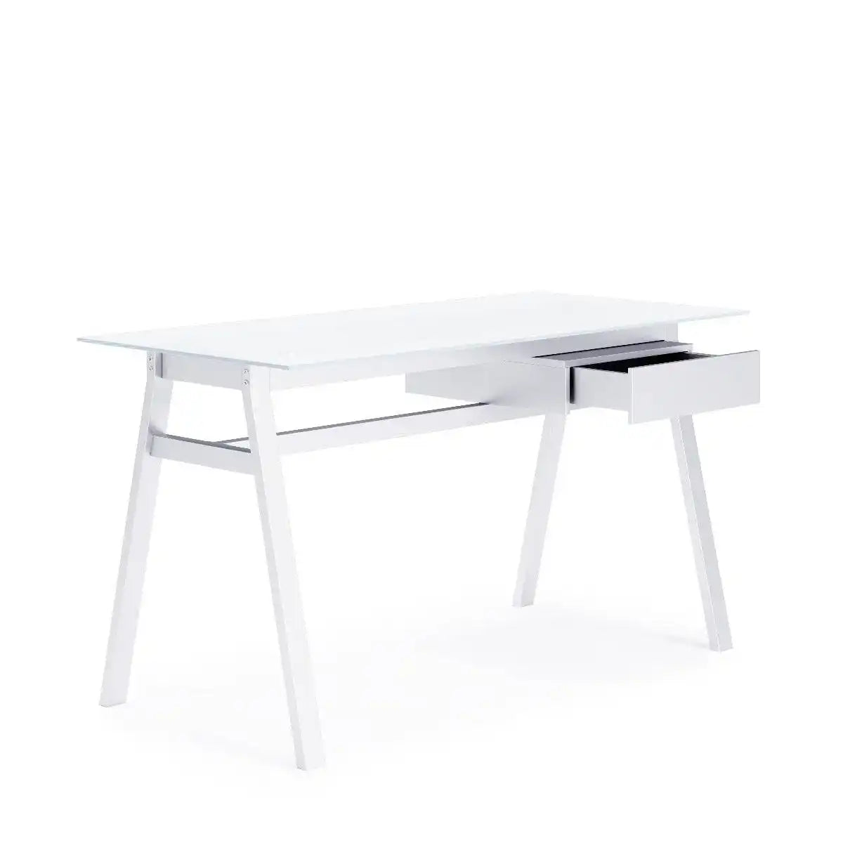 Richmond Desk in White by Alphason - Price Crash Furniture