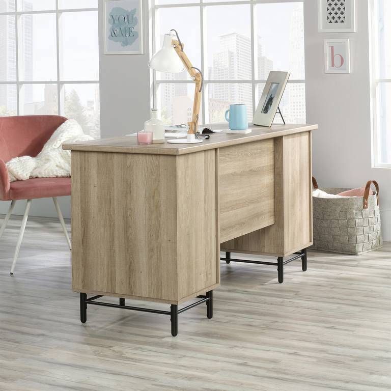 Teknik Avon Leather Handled Desk - Price Crash Furniture