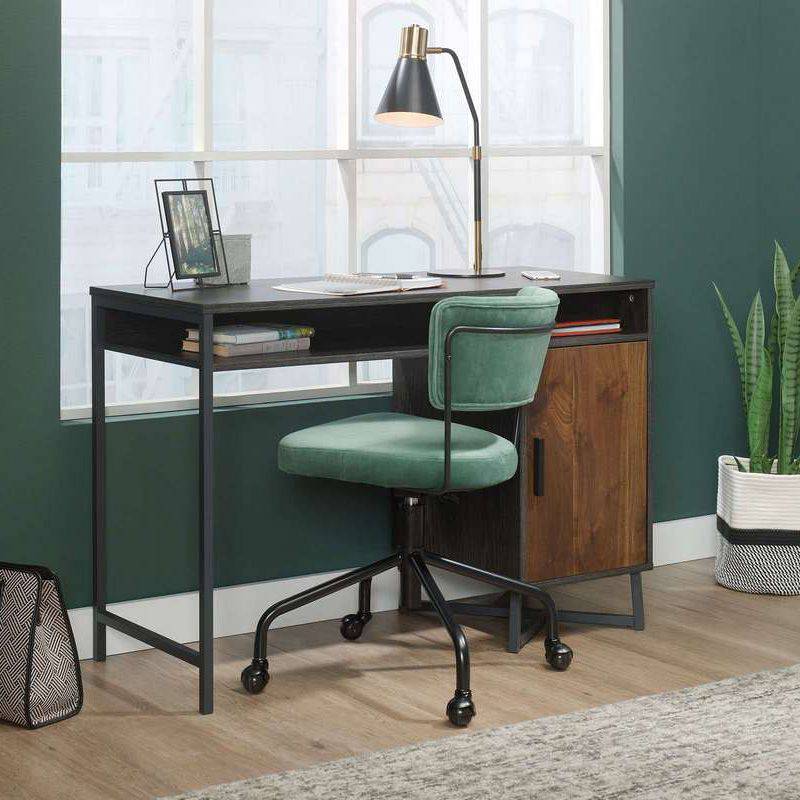 Teknik Canyon Lane Desk in Walnut and Oak - Price Crash Furniture