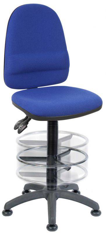 Teknik Drafter Ergo Twin in Blue Draughtman Chair - Price Crash Furniture