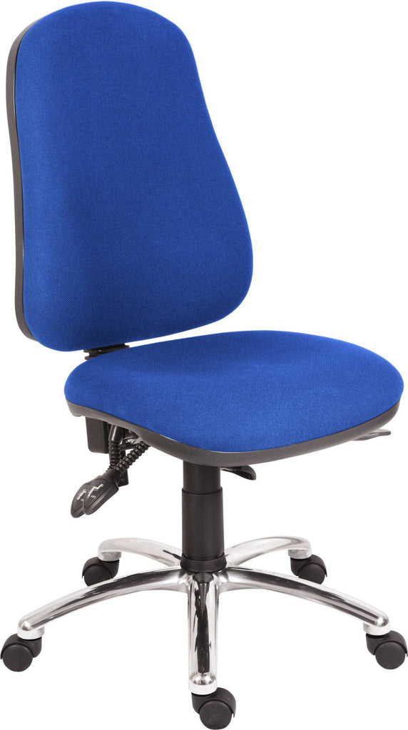 Teknik Ergo Comfort - Steel & Blue - Price Crash Furniture