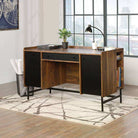 Teknik Hampstead Park Double Pedestal Desk - Price Crash Furniture