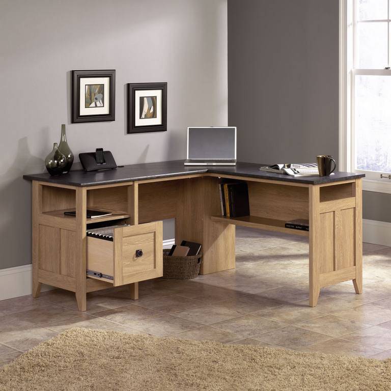 Teknik Home Study L-Shaped Desk - Price Crash Furniture