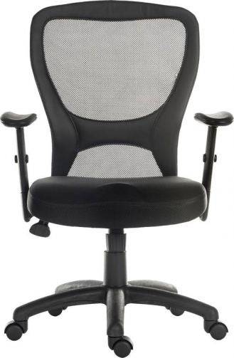Teknik Mistral 2 Office Chair in Black with Arm Rests - Price Crash Furniture