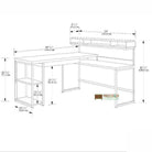 Teknik Streamline L-Shaped Desk - Price Crash Furniture