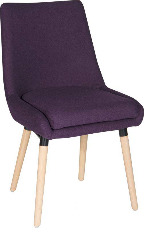 Teknik Welcome Reception Chair (pair) in Plum - Price Crash Furniture