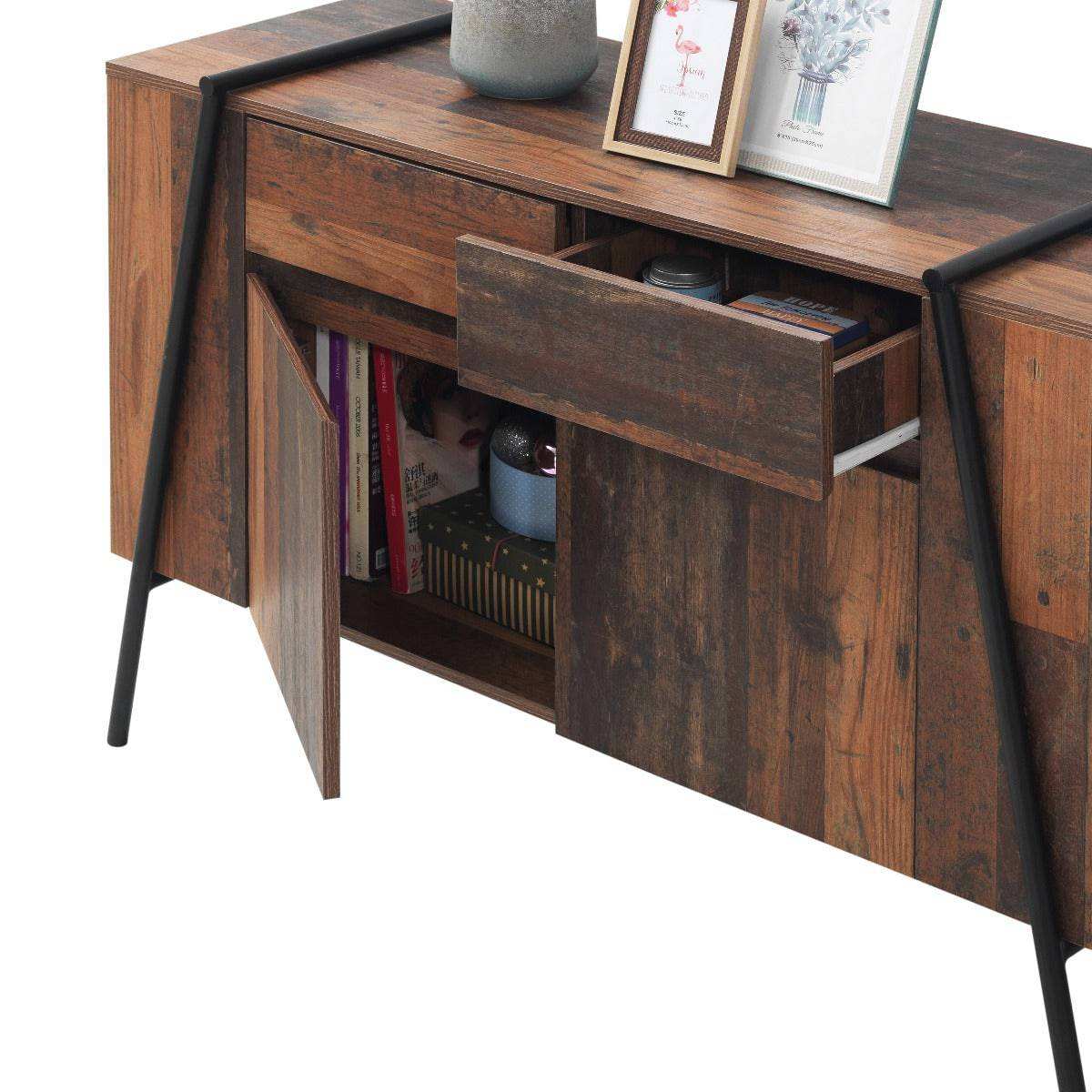 Abbey Sideboard with 2 Doors & 2 Drawers by TAD - Price Crash Furniture