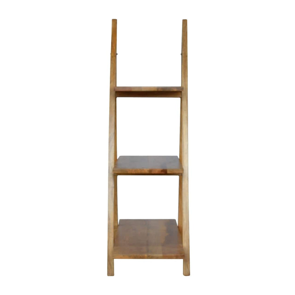 ArtHaus Collection V-Shaped Nordic Style Ladder Style Open Display Unit With 3 Shelves - Price Crash Furniture