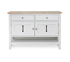 Baumhaus Signature Grey Small Sideboard / Hall Console Shoe Storage Table - Price Crash Furniture