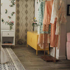 Cache 2 Door Metal Locker Accent Cabinet Short in Yellow by Dorel Novogratz - Price Crash Furniture