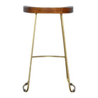 Coffee Table with Iron Base - Price Crash Furniture