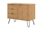 Core Products Augusta Small Sideboard 1 Door 3 Drawer - Price Crash Furniture