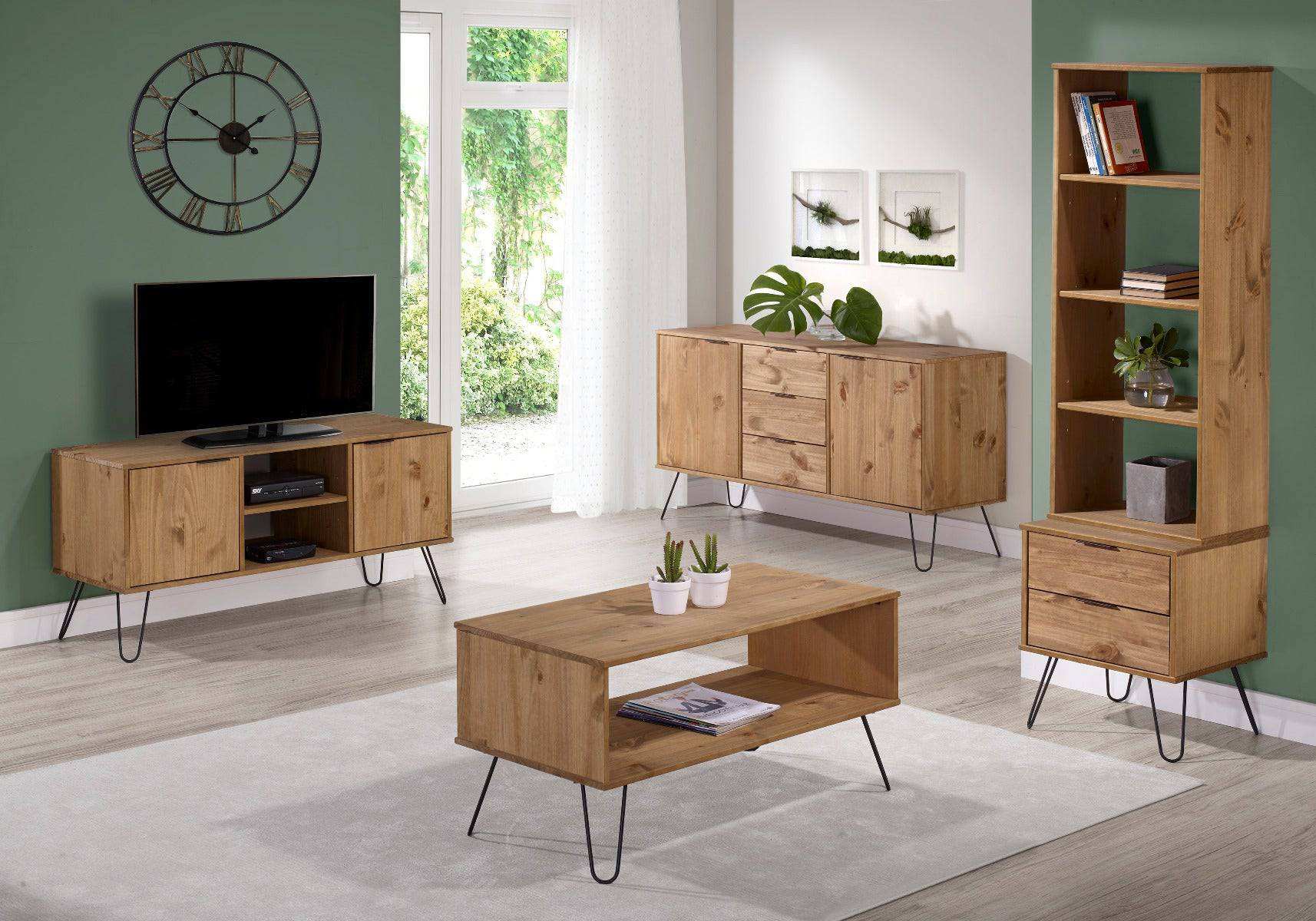 Core Products Augusta Small Sideboard 1 Door 3 Drawer - Price Crash Furniture