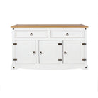 Core Products Corona White Washed Medium Sideboard - Price Crash Furniture