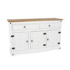 Core Products Corona White Washed Medium Sideboard - Price Crash Furniture
