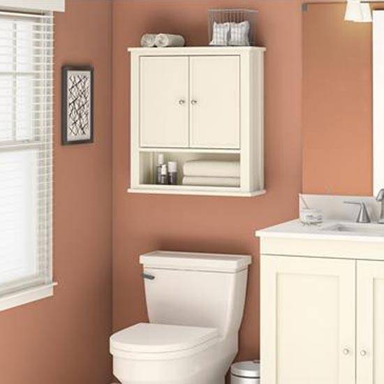 Franklin Storage Wall and Bathroom Cabinet in White by Dorel - Price Crash Furniture