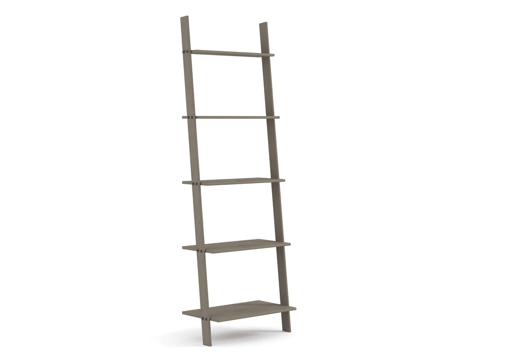 Grey Waxed Pine Ladder Design Shelf Unit by Core Products - Price Crash Furniture