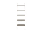 Grey Waxed Pine Ladder Design Shelf Unit by Core Products - Price Crash Furniture