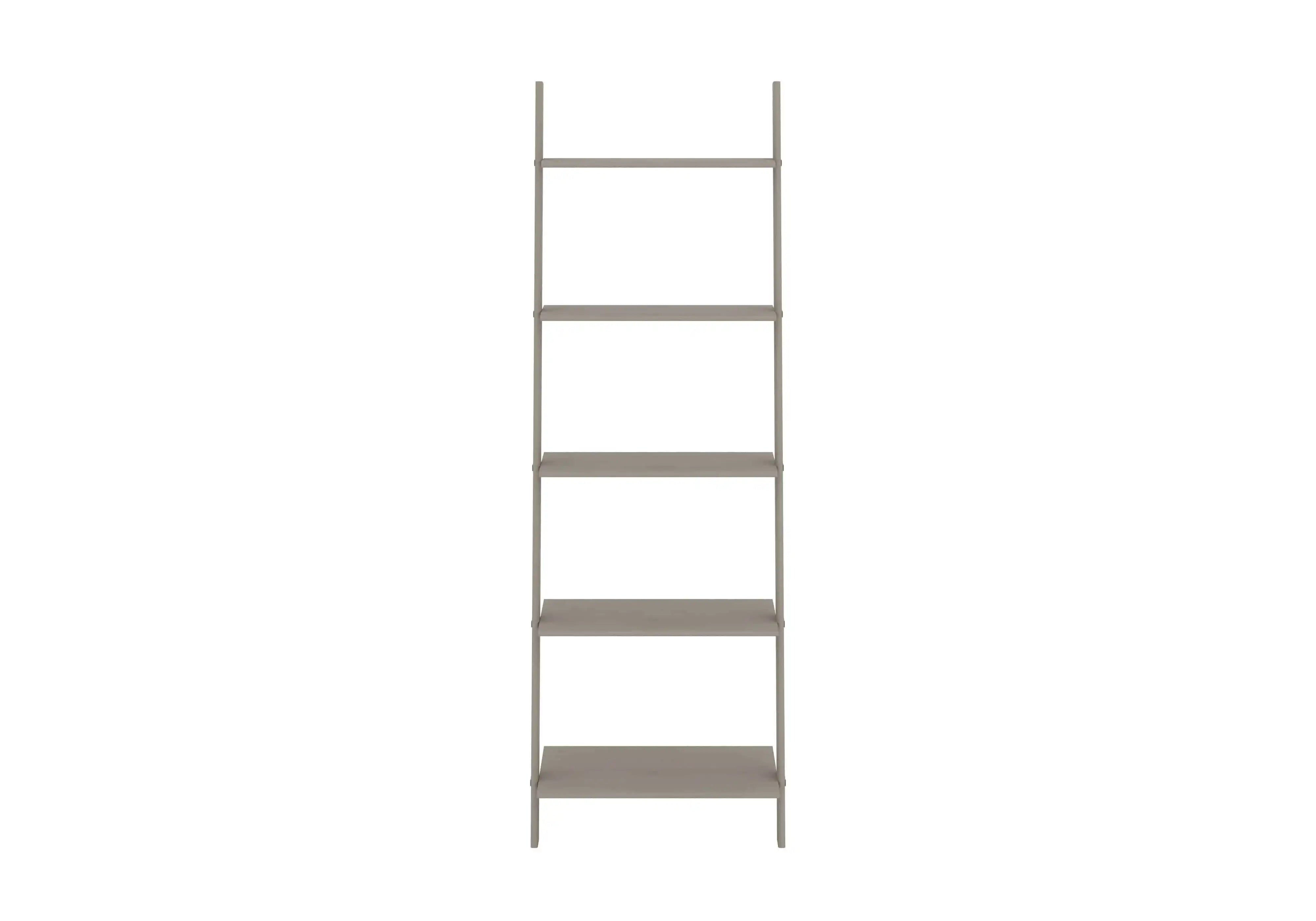 Grey Waxed Pine Ladder Design Shelf Unit by Core Products - Price Crash Furniture