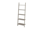 Grey Waxed Pine Ladder Design Shelf Unit by Core Products - Price Crash Furniture
