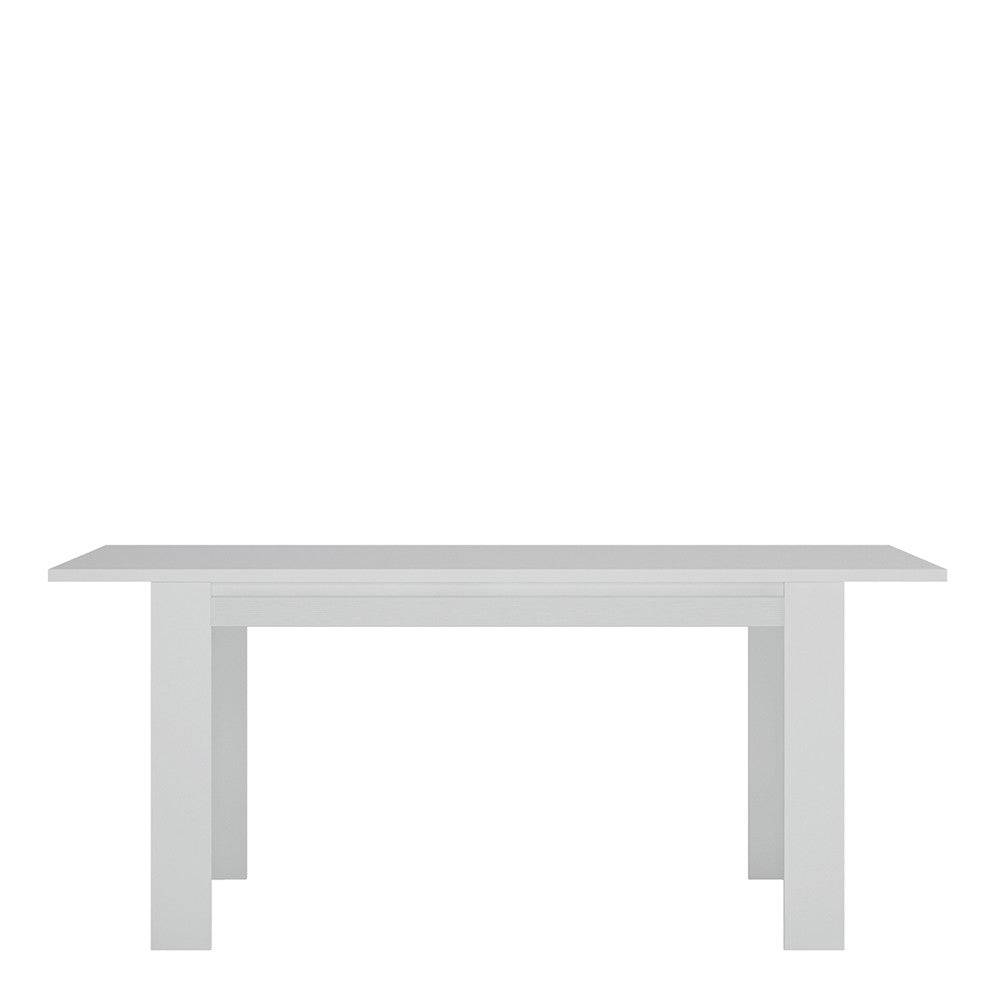 Novi Extending Dining Table In Alpine White - Price Crash Furniture