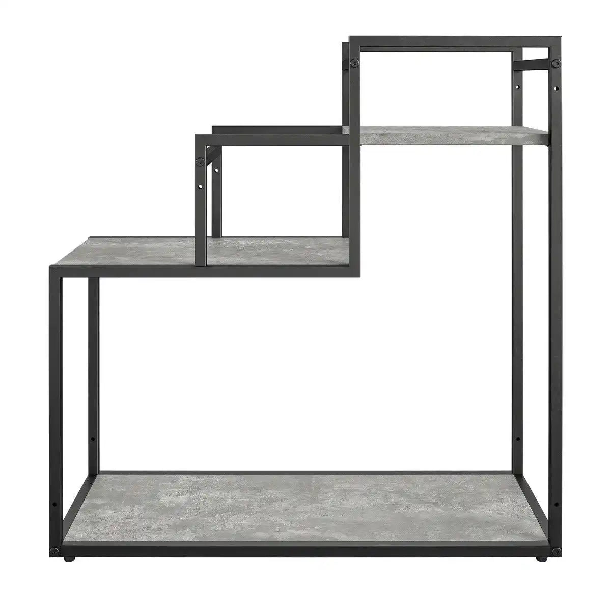 Novogratz Weston Plant Stand in Light Concrete - Price Crash Furniture
