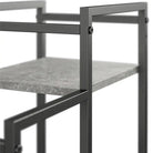 Novogratz Weston Plant Stand in Light Concrete - Price Crash Furniture