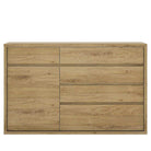 Shetland 1 Door 5 Drawer Cupboard / Sideboard - Price Crash Furniture
