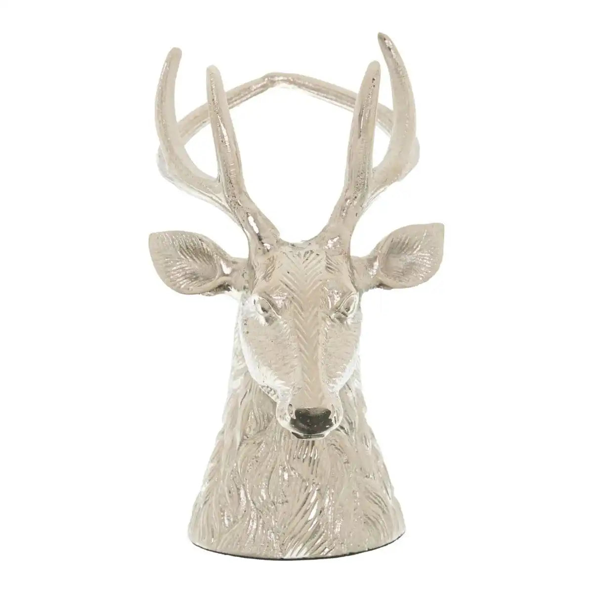 Silver Stag Wine Bottle Holder - Price Crash Furniture
