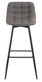 Teknik Quilt Barstool in Grey (single stool) - Price Crash Furniture