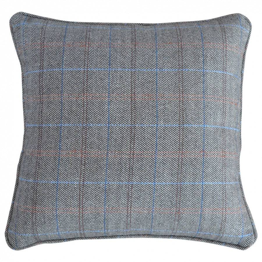 45x45cm Scottish Inspired Multi Tweed Cushion - Price Crash Furniture