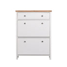 Astbury 3 Tier Shoe Cabinet by TAD - Price Crash Furniture