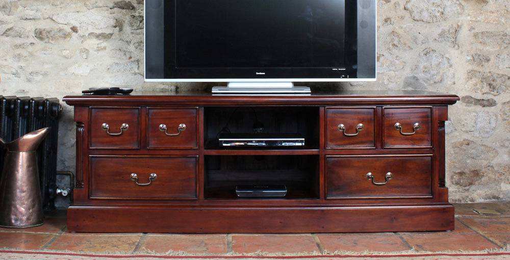 Baumhaus La Roque Widescreen Television Cabinet - IMR09A - Price Crash Furniture