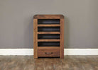 Baumhaus Shiro Walnut Entertainment Unit - Price Crash Furniture