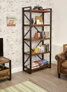 Baumhaus Urban Chic Large Open Bookcase - Price Crash Furniture