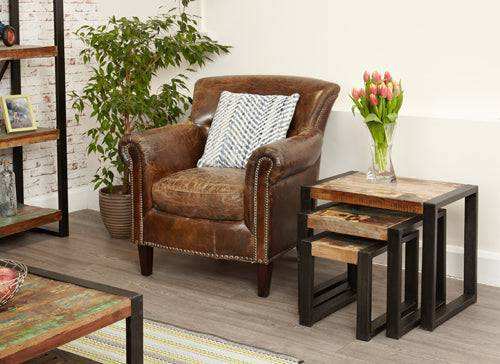 Baumhaus Urban Chic Nest of Tables - Price Crash Furniture