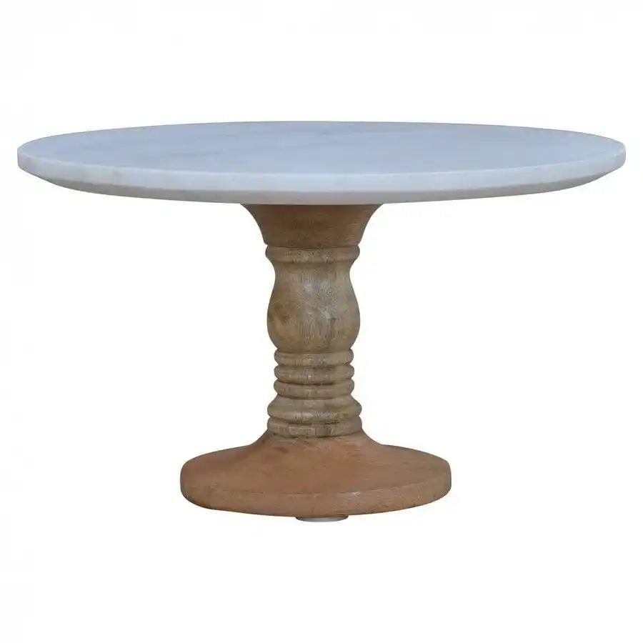 Cake Stand with Marble Top - Price Crash Furniture