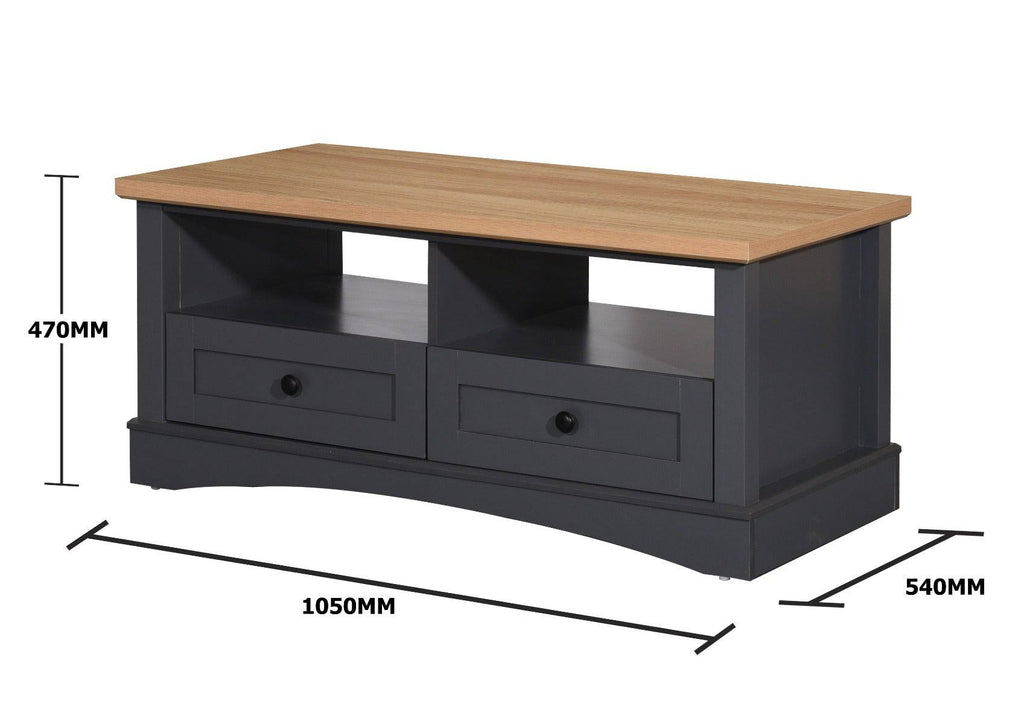 Carden Coffee Table in Grey by TAD - Price Crash Furniture